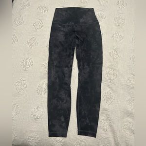 Lululemon Align Leggings 25” Size 6, Blue Diamond Dye